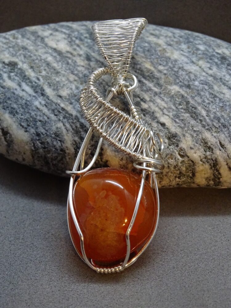 Carnelian stone