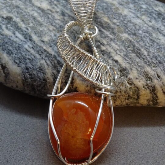 Carnelian stone