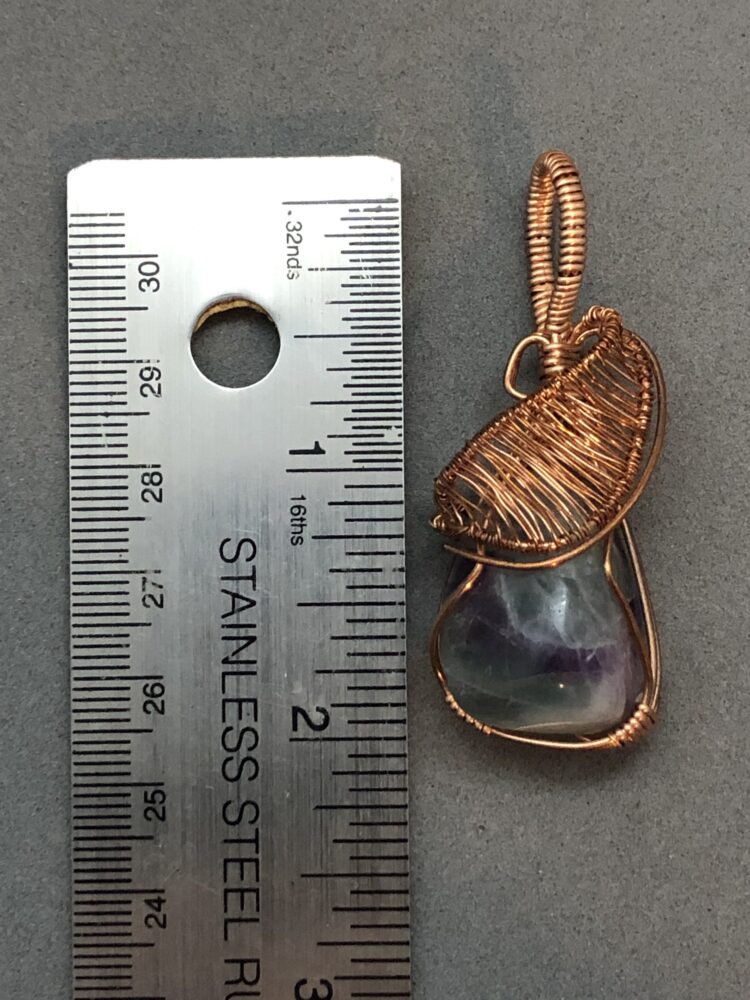 fluorite pendant