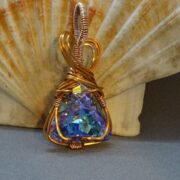 Swarovski triangular crystal