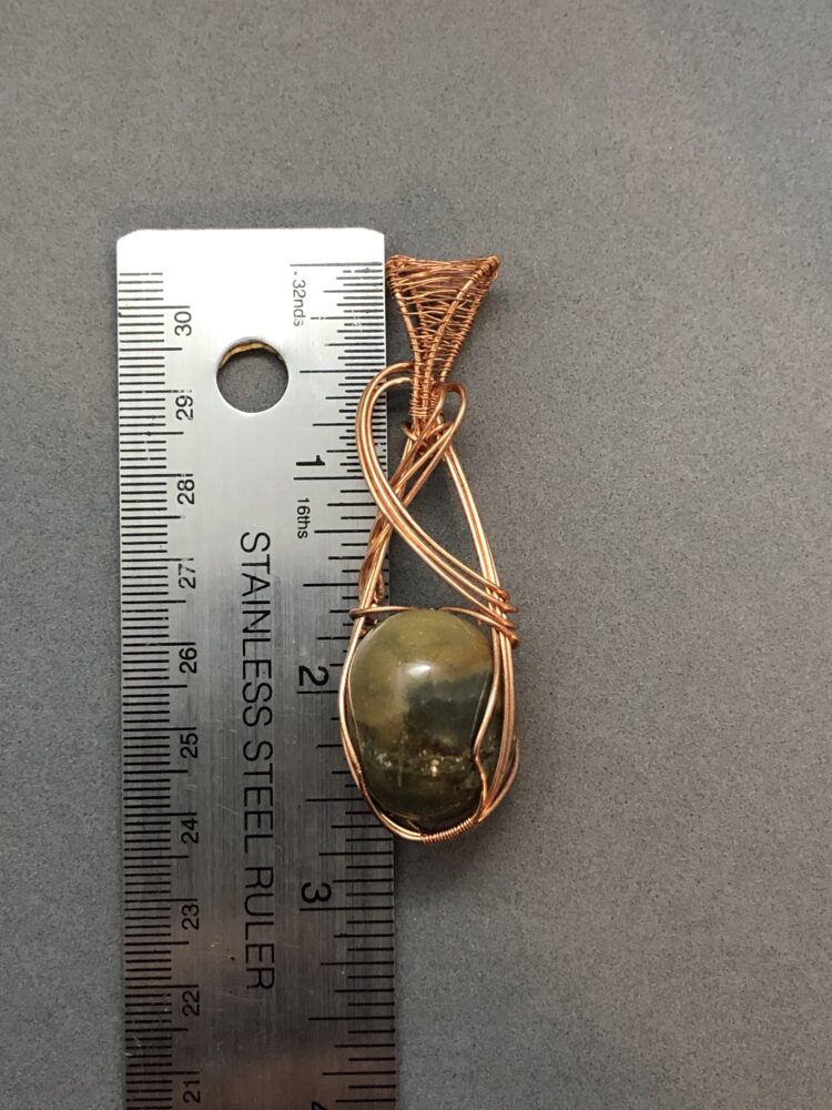 ocean jasper stone pendant