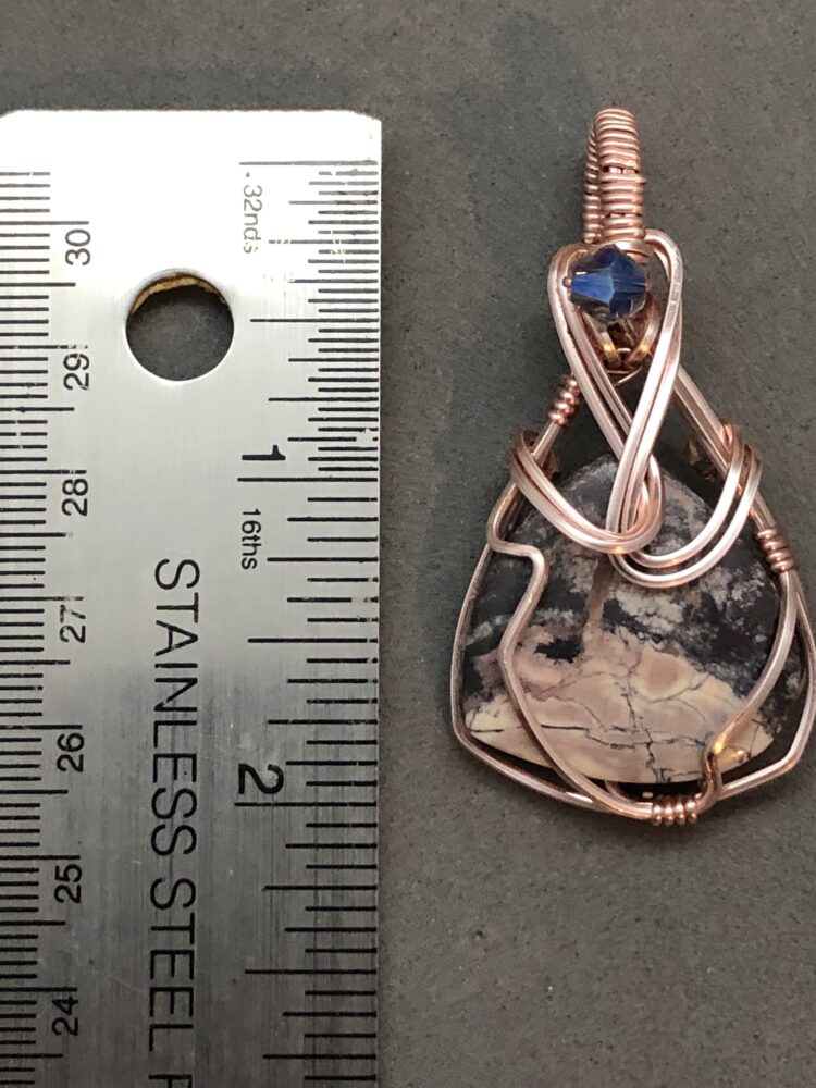 porcelain jasper pendant