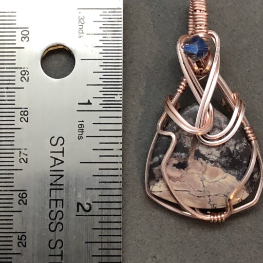 porcelain jasper pendant